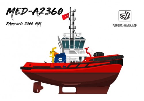 Second Tugboat from Med Marine to South America in 2019