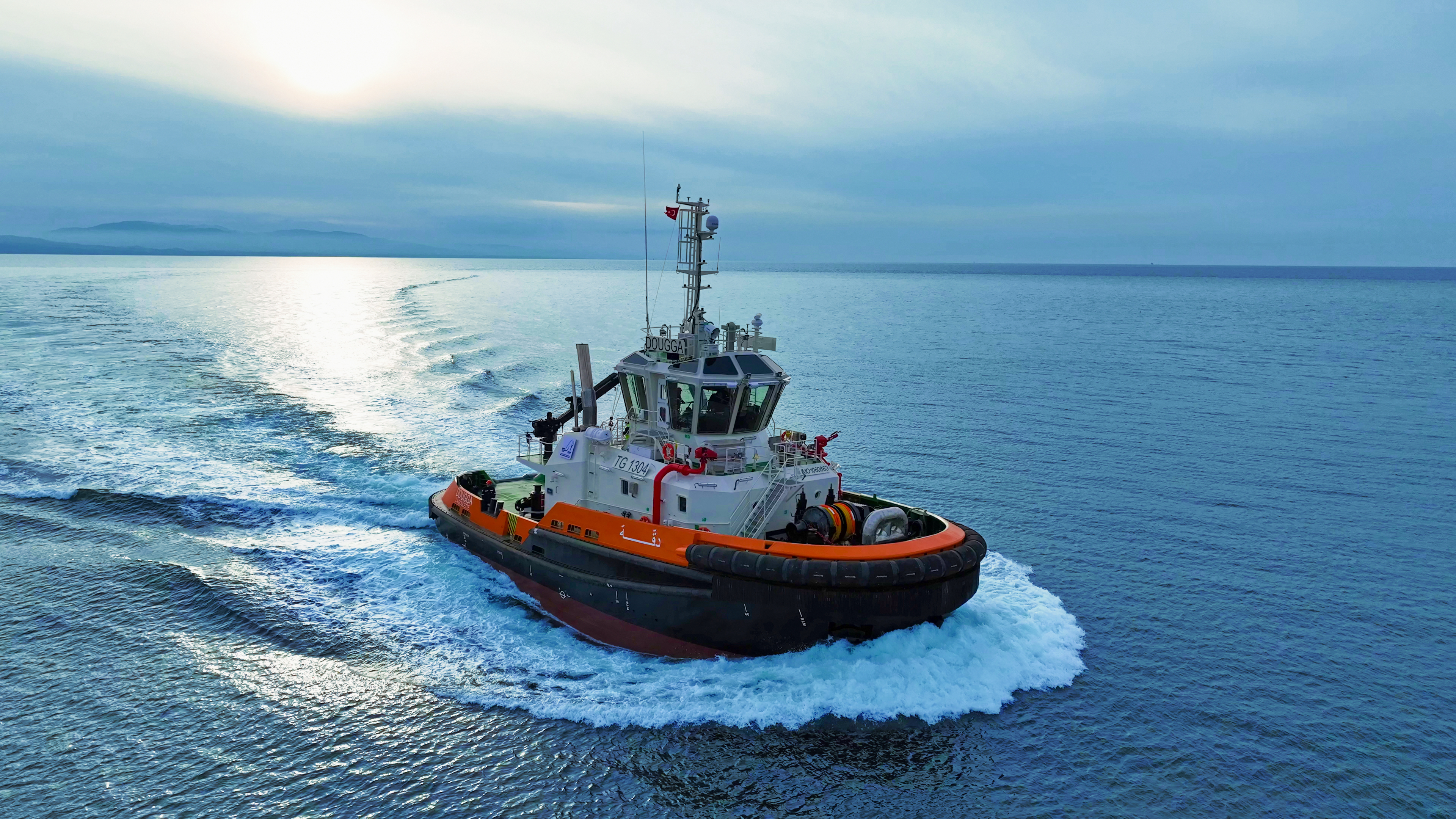 CONTINUING A SIX-VESSEL JOURNEY: MED MARINE DELIVERS DOUGGA, THE FOURTH STEP IN OMMP’S PROGRAM