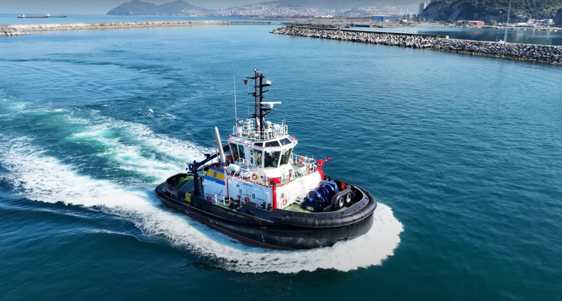 Med Marine Successfully Delivered MED-A2575 Series Azimuth Stern Drive Tugboat to Cafimar Group
