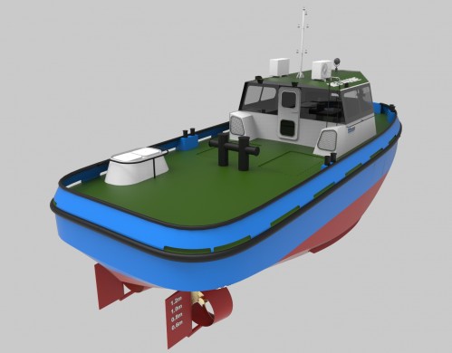 14m Mooring Boat