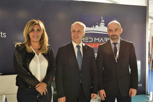 Cemalettin Şevli visited Med Marine at Exposhipping!