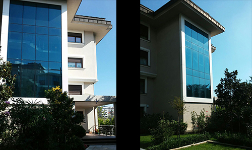 Construction of the Building in Tarabya, Istanbul