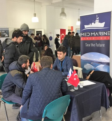 Med Marine came together with Istanbul Technical University students at ITU Marine Engineering Days!