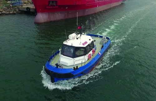 Med Marine Delivered 14m Line Handling Boat to Briggs