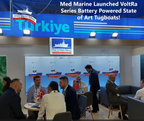 Med Marine Launched VoltRA Series Battery Powered State of the Art Tugs