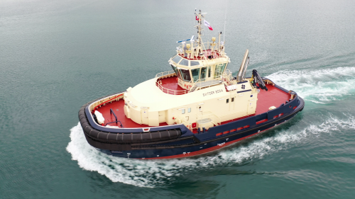 Med Marine Successfully Delivers Second Unique Ice Class Tug, Svitzer Edda